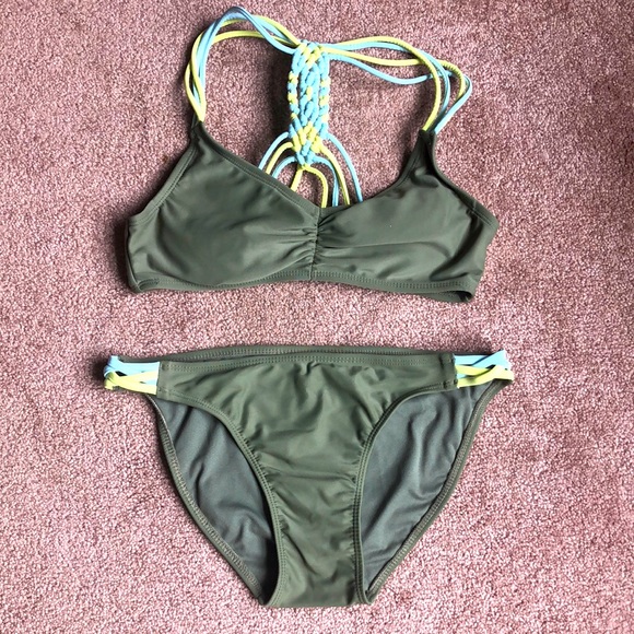 Xhilaration Other - 🌴 Xhiliration Army Green Bikini 🌴